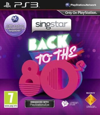 SingStar Back to the 80s PlayStation 3