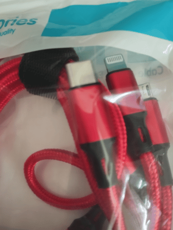 Buy cable de carga 3 en 1 micro usb,tipo c y iphone