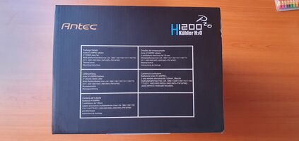 Antec KUHLER H2O 1200 600-2400 RPM Water Cooled CPU Cooler