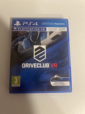 DRIVECLUB VR PlayStation 4