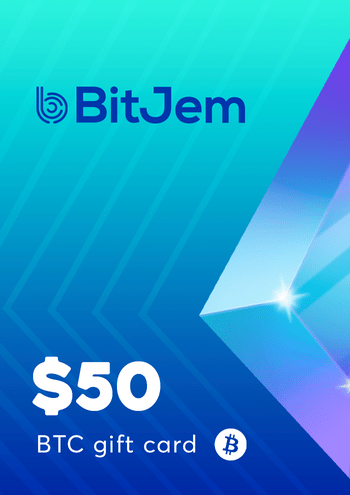 BitJem Bitcoin Gift Card 50 USD Key GLOBAL