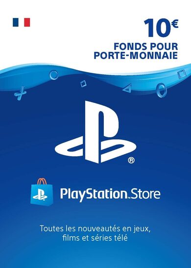 E-shop PlayStation Network Card 10 EUR (FR) PSN Key FRANCE