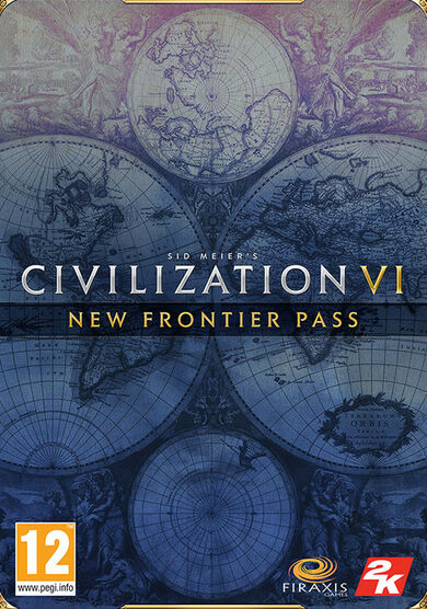 E-shop Sid Meier's Civilization VI: New Frontier Pass (DLC) Steam Key GLOBAL
