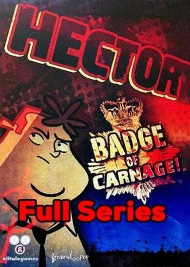 E-shop Hector: Badge of Carnage - Full Series Steam Key GLOBAL