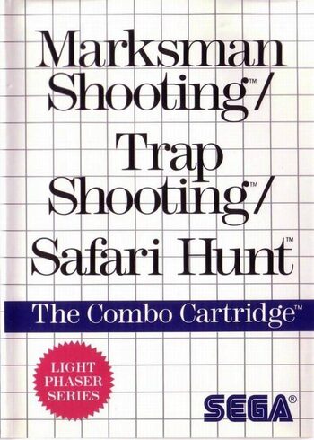 Marksman Shooting/Trap Shooting/Safari Hunt SEGA Master System