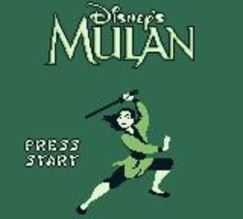 Disney's Mulan Game Boy