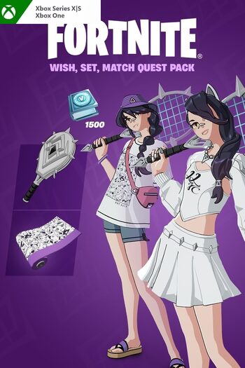 Fortnite - Wish, Set, Match Quest Pack + 1500 V-Bucks Challenge XBOX LIVE Key CANADA