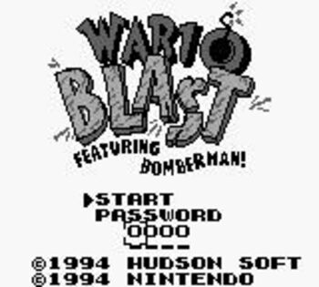 Wario Blast Game Boy