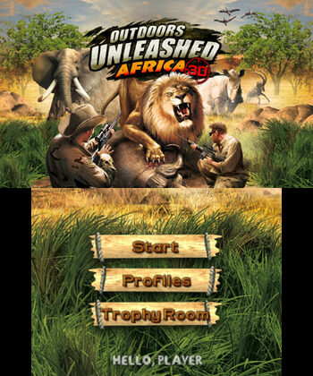 Outdoors Unleashed Africa 3D Nintendo 3DS