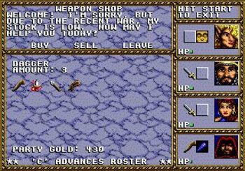 Get Dungeons & Dragons: Warriors of the Eternal Sun SEGA Mega Drive