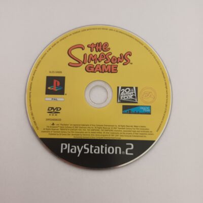 The Simpsons Game PlayStation 2