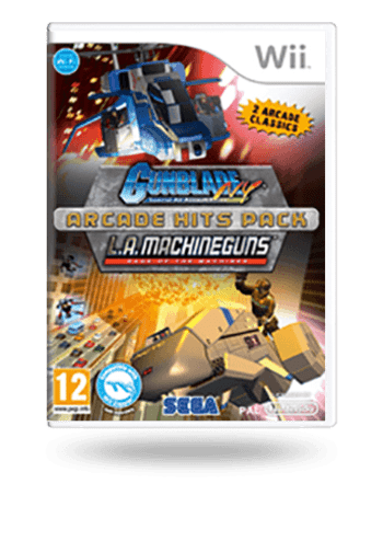 Gunblade NY & LA Machineguns Arcade Hits Pack Wii