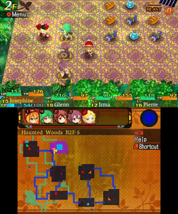 Etrian Mystery Dungeon Nintendo 3DS