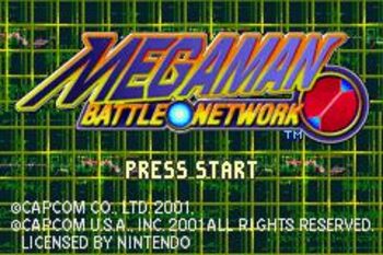 Mega Man Battle Network (2001) Game Boy Advance