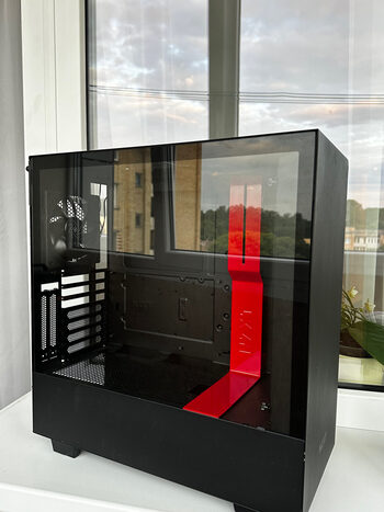 NZXT H510 Horde ATX Mid Tower Red PC Case