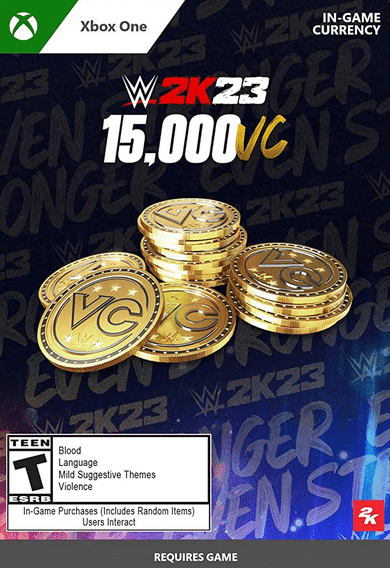 E-shop WWE 2K23 15,000 Virtual Currency Pack for Xbox One Key GLOBAL