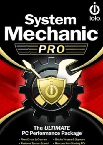 iolo System Mechanic Pro 3 Devices 1 Year iolo Key GLOBAL