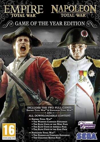 Empire and Napoleon Total War Collection - Game of the Year (PC) Steam Key GLOBAL