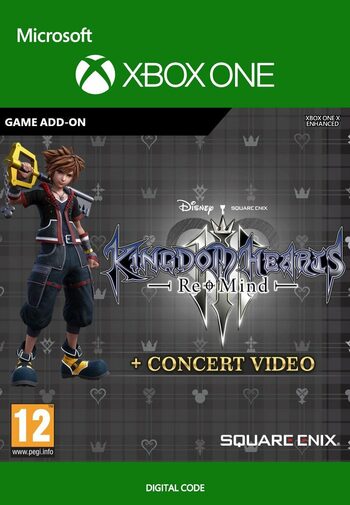 KINGDOM HEARTS III Re Mind + CONCERT VIDEO (DLC) XBOX LIVE Key UNITED KINGDOM