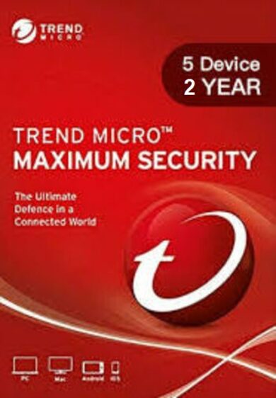 E-shop Trend Micro Maximum Security 5 Devices 3 Years Key GLOBAL