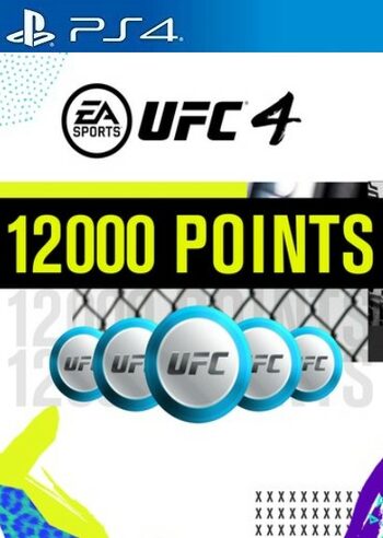 UFC 4 - 12000 UFC POINTS (PS4) PSN Key UNITED STATES