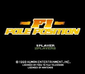 Buy F1 Pole Position SNES