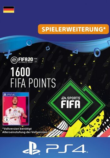 FIFA 21 - Clave 1600 FUT Points PS4 PSN GERMANY