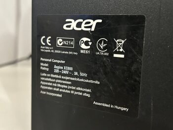 Buy Acer stacionarus kompiuteris su i5 Gt 1030 2gb