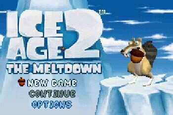 Ice Age 2: The Meltdown (GBA) Game Boy Advance
