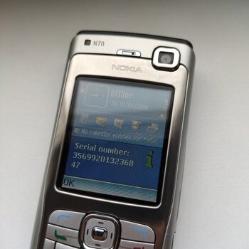 Redeem Nokia N70 Silver