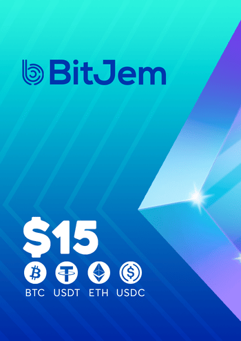 BitJem Bitcoin Gift Card 15 USD Key GLOBAL