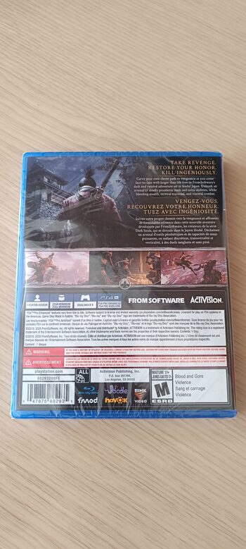 Sekiro: Shadows Die Twice PlayStation 4
