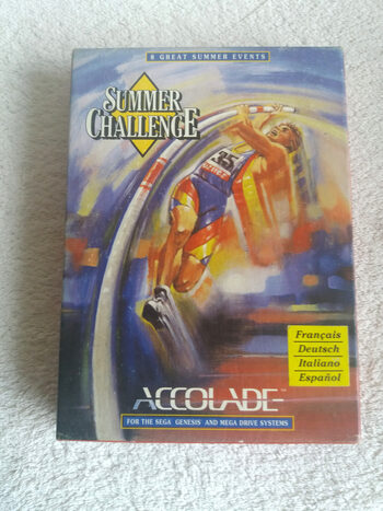 Summer Challenge SEGA Mega Drive