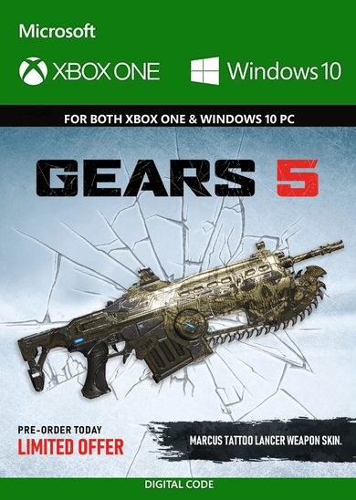 E-shop Gears 5 - Marcus Tattoo Lancer Weapon Skin (DLC) (PC/Xbox One) Xbox Live Key GLOBAL