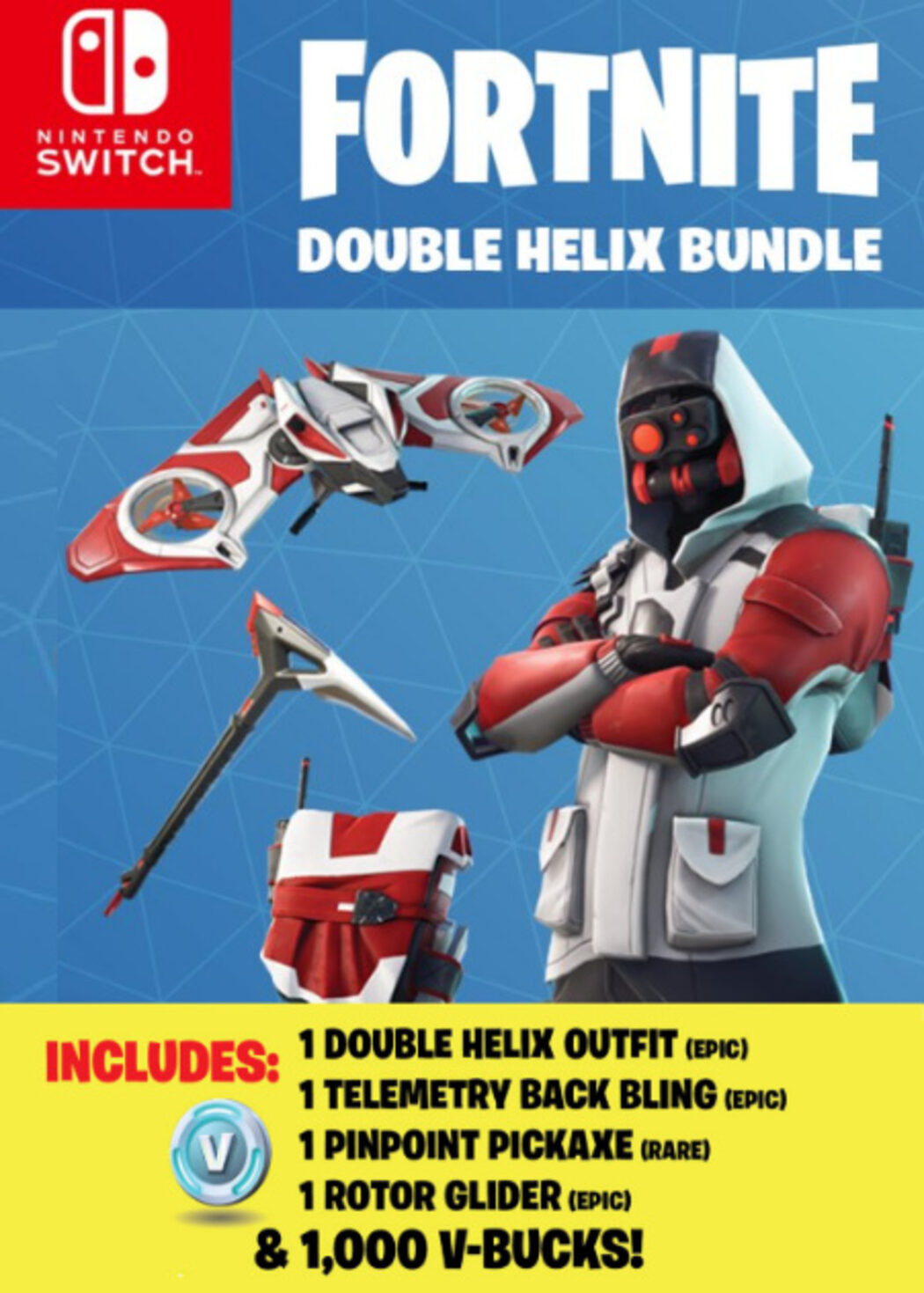 Fortnite - Double Helix Bundle Nintendo eShop Key | ENEBA