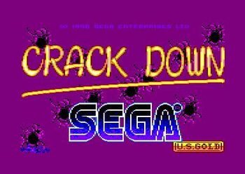 Crack Down (1990) SEGA Mega Drive