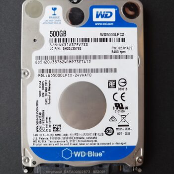 Comprar WD5000LPCX