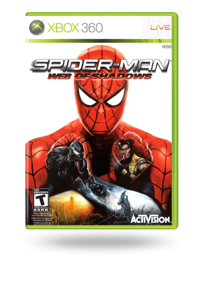 Spider-Man Web of Shadows for Xbox shops 360 -NEW