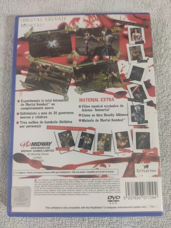 Mortal Kombat: Deadly Alliance PlayStation 2 for sale