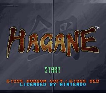 Hagane: The Final Conflict SNES