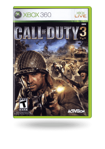 Call of Duty 3 Xbox 360