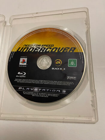 Need For Speed Undercover PlayStation 3