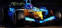 MOD F1 Formula 1 RENAULT con accesorio FERNANDO ALONSO para Logitech G29 y G923