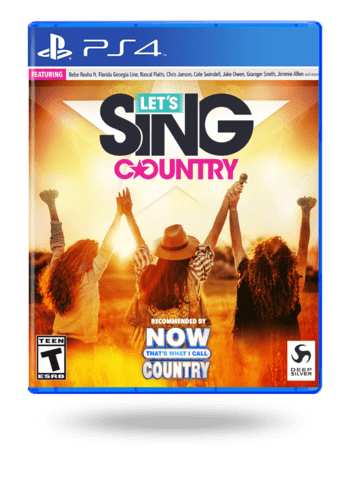 Let's Sing Country PlayStation 4