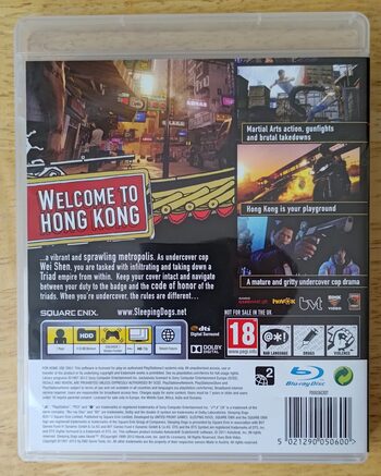 Sleeping Dogs PlayStation 3