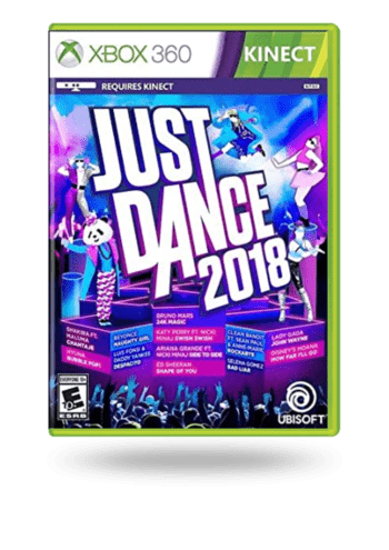 Just Dance 2018 Xbox 360