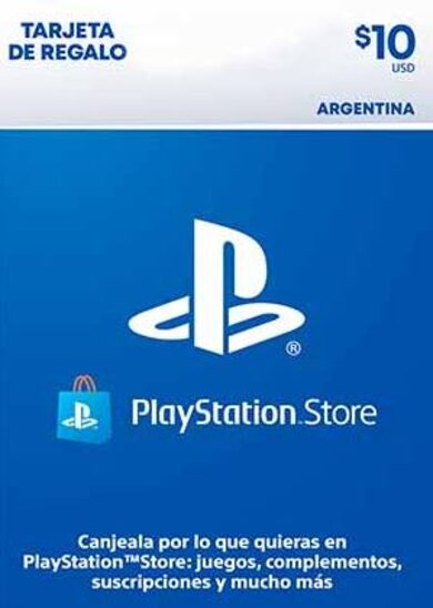 E-shop PlayStation Network Card 10 USD (AR) PSN Key ARGENTINA