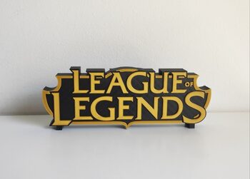 Letrero League of Legends