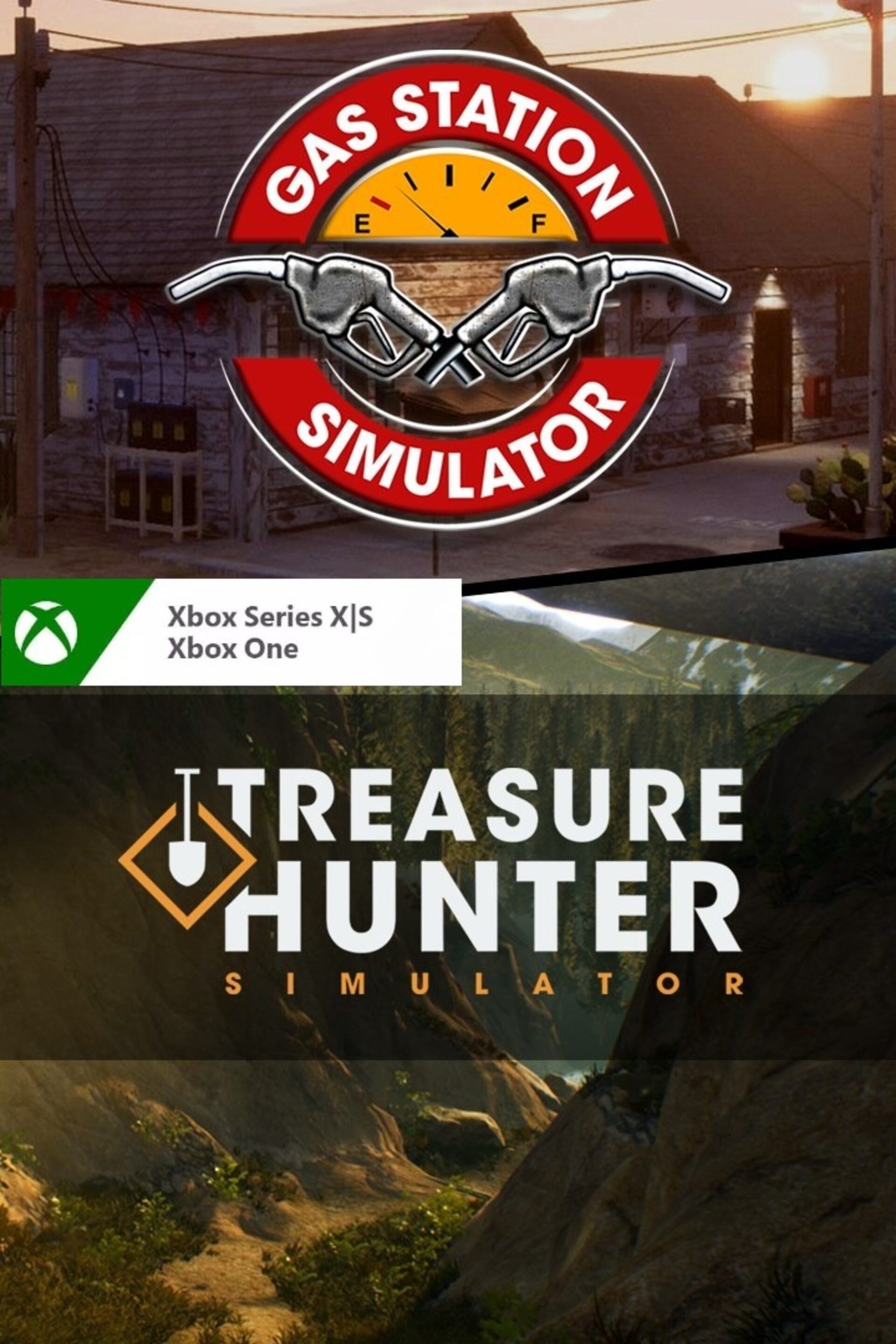 Buy Simulator Pack: Gas Station Simulator and Treasure Hunter Simulator  Xbox key! Cheap price | ENEBA