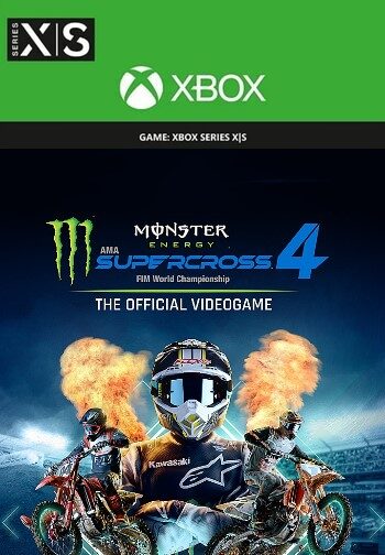 Monster Energy Supercross - The Official Videogame 4 (Xbox Series X|S) Xbox Live Key BRAZIL